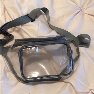 clear fanny pak